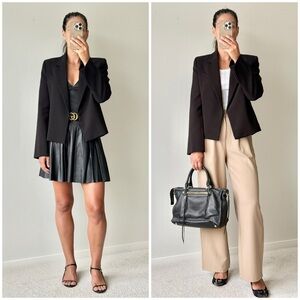 Dynamite Black Blazer XS